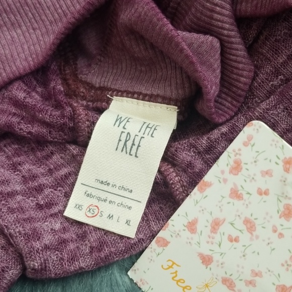 NWT Free People South Side Thermal Top - Picture 7 of 8